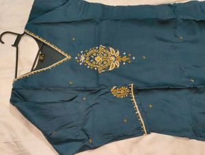 women handwork kurta set
