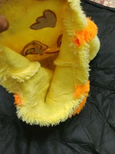 Cute Fluffy Yellow Chick Tote Bag