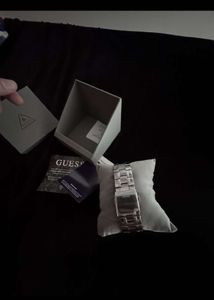 Elegant GUESS Silver Watch
