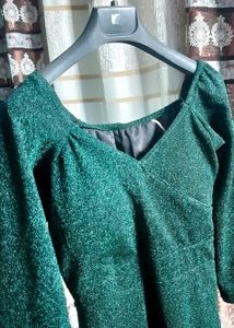 EMERALD GREEN GOWN