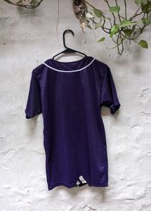 Adidas Purple Baseball Jersey