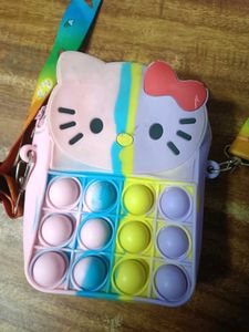 small tic tac bag for baby girl  enjoying