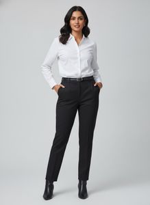 Stylish Black Tailored Pants
