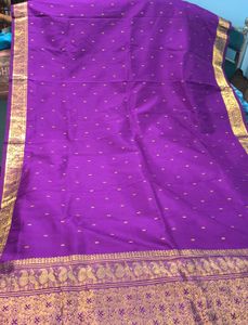 purplle  pure silk saree.. 💜