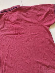 Pepe Jeans Maroon Polo T-Shirt