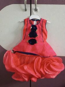 Cute Party Dress Fit Upto 1 Year.