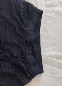 kalenji Men's Black Athletic Shorts