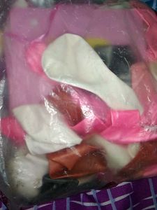 Pink theme birthday banner &amp;Party Balloons