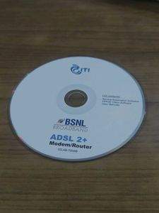 BSNL ADSL 2+ Modem/Router CD