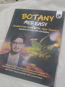Botany Med Easy Handwritten Notes