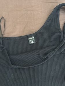 Two One-Shoulder Crop Tops