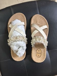 Embellished Flat Sandals