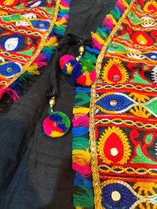 Embroidered Waistcoat Jacket for navratri