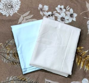 NUDE &amp; WHITE FABRIC