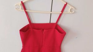 Red Bodycon Mini Dress