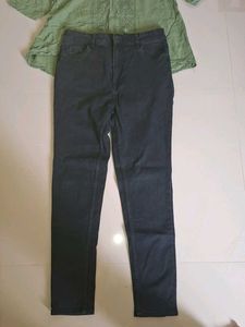 Embroidered Boho Top &amp; Dark Wash Jeans Set