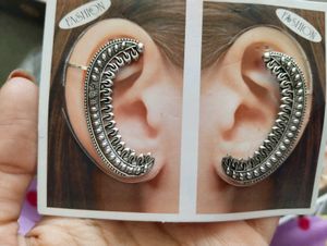 2 pair Boho Vintage Ear Cuff Earrings