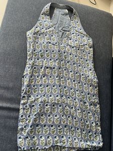 Boho Floral Print Halter kurti