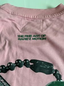 Pink oversized Graphic T-Shirt