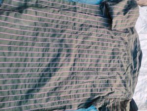 Men's Striped Button-Down Shirt