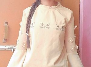 Korean Floral Top