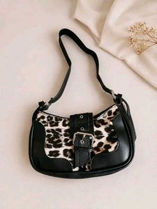 Leopard Print Shoulder Bag