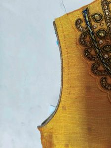 Yellow Embroidered Kurta
