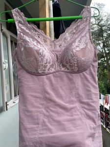 Lace Trim Camisole Slip