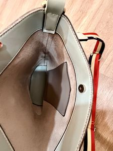 ESBEDA Grey Colourblocked Shoulder Bag