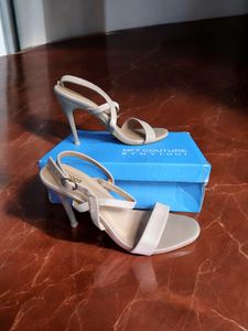 MFT Couture Nude Strappy Heels