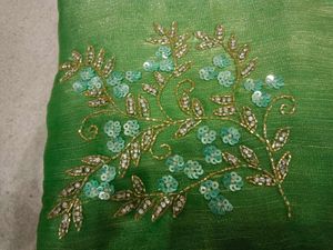Embellished  Saree