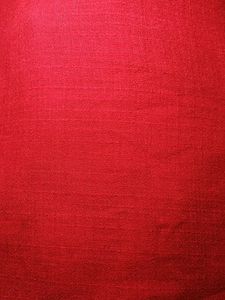 Red Mandarin Chinese Top with Black Accents