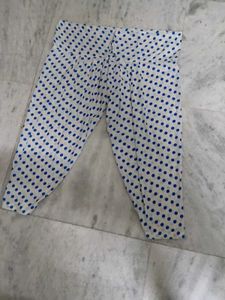Blue Polka Dot Kurta Pajama With Dupatta