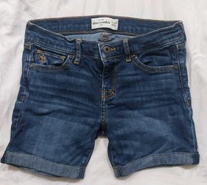 Abercrombie Low-Rise Denim Shorts