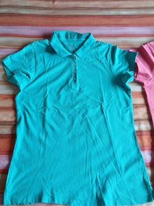 My stretch Women's 2 Polo Shirts