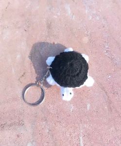 Crochet Turtle Keychain