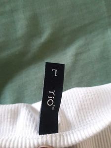 white crop top and sheer over layer