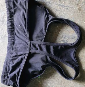 Women's Black Sports Bra