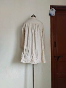 Vintage Eyelet Shirt Dress