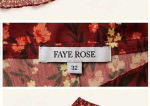 Floral Print Wrap Skirt