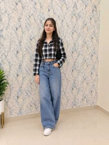 checkered top