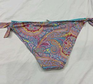 🪔 Colorful Paisley Tie-Side Bikini Bottom