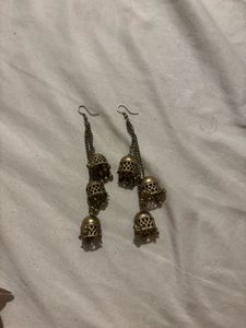 Boho Feather Tassel Earrings
