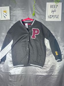 SHEIN Varsity Bomber Jacket