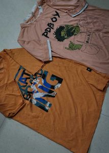 Bundle: 6 Men's Casual Shirts nd t shirtd