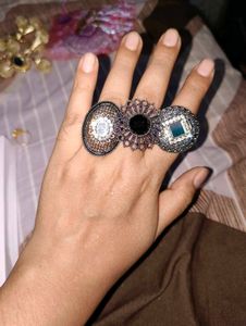Boho Ethnic Statement Ring