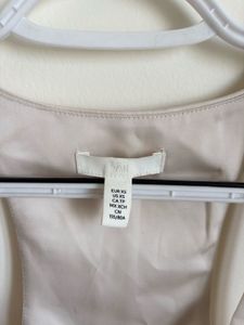 Cream Racerback Tank Top