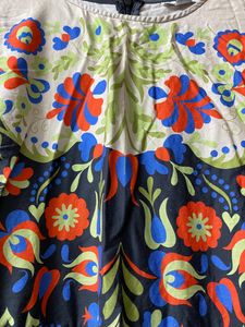 Boho Maxi Dress With Baloon Sleeves