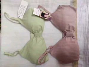 Comfortable Ribbed V-Neck Bra