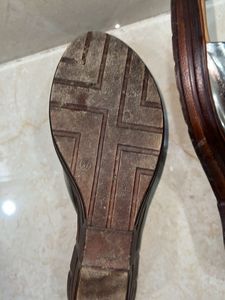 Stylish Metallic Silver Sandals